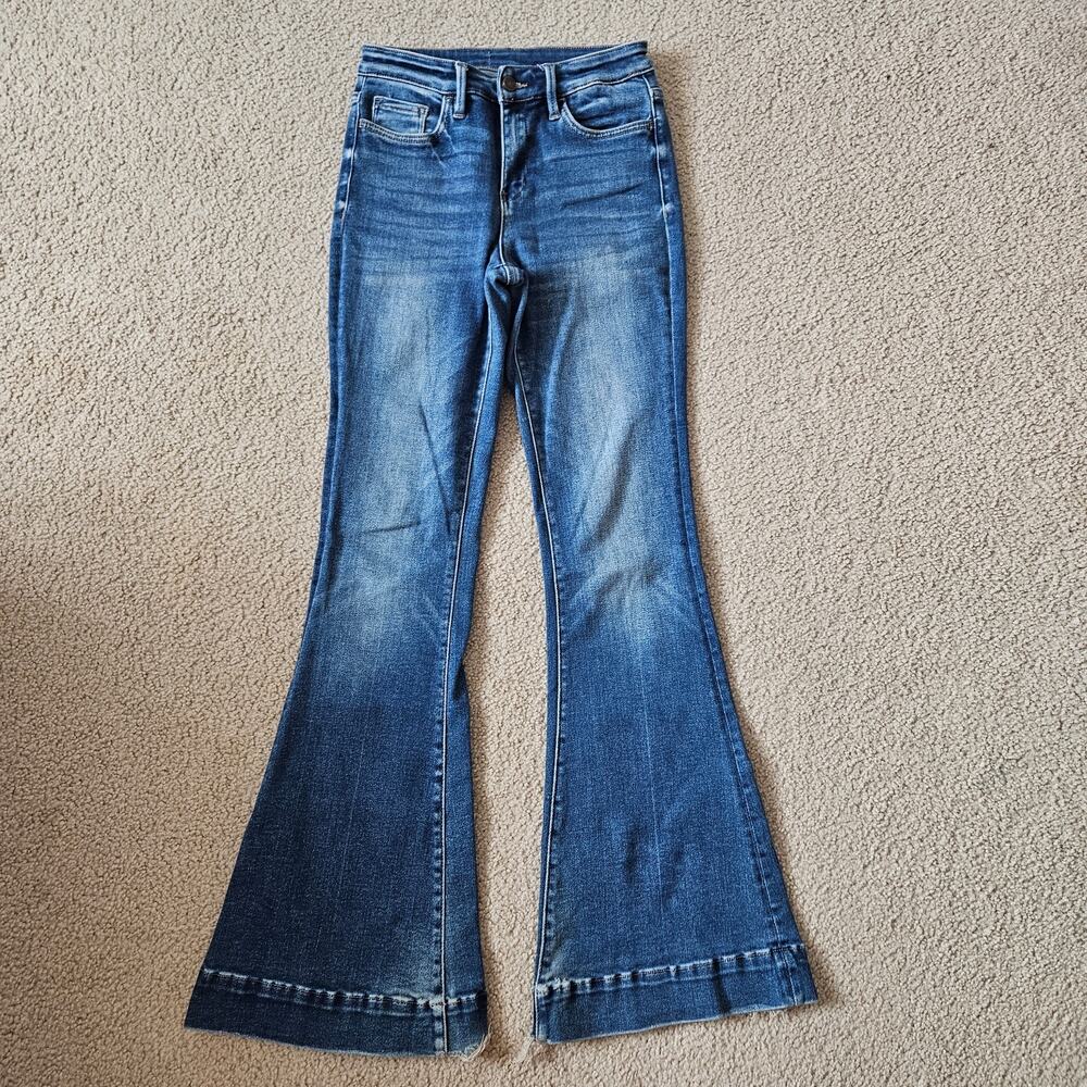 Vervet by Flying Monkey High-Rise Flare Jeans 26